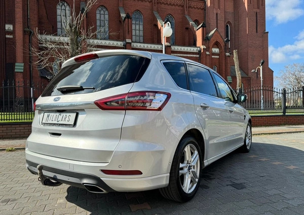 Ford S-Max cena 77600 przebieg: 182000, rok produkcji 2018 z Nowy Tomyśl małe 172